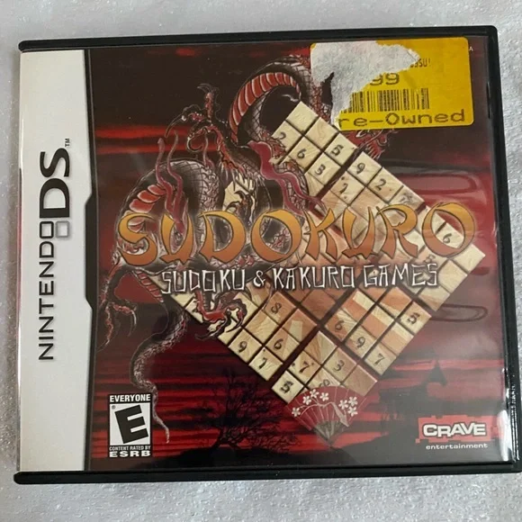 Sudoku & Kakuro Games - Nintendo DS - UEC - Picture 1 of 2